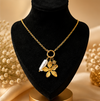 Starlit Flower Pendant Necklace