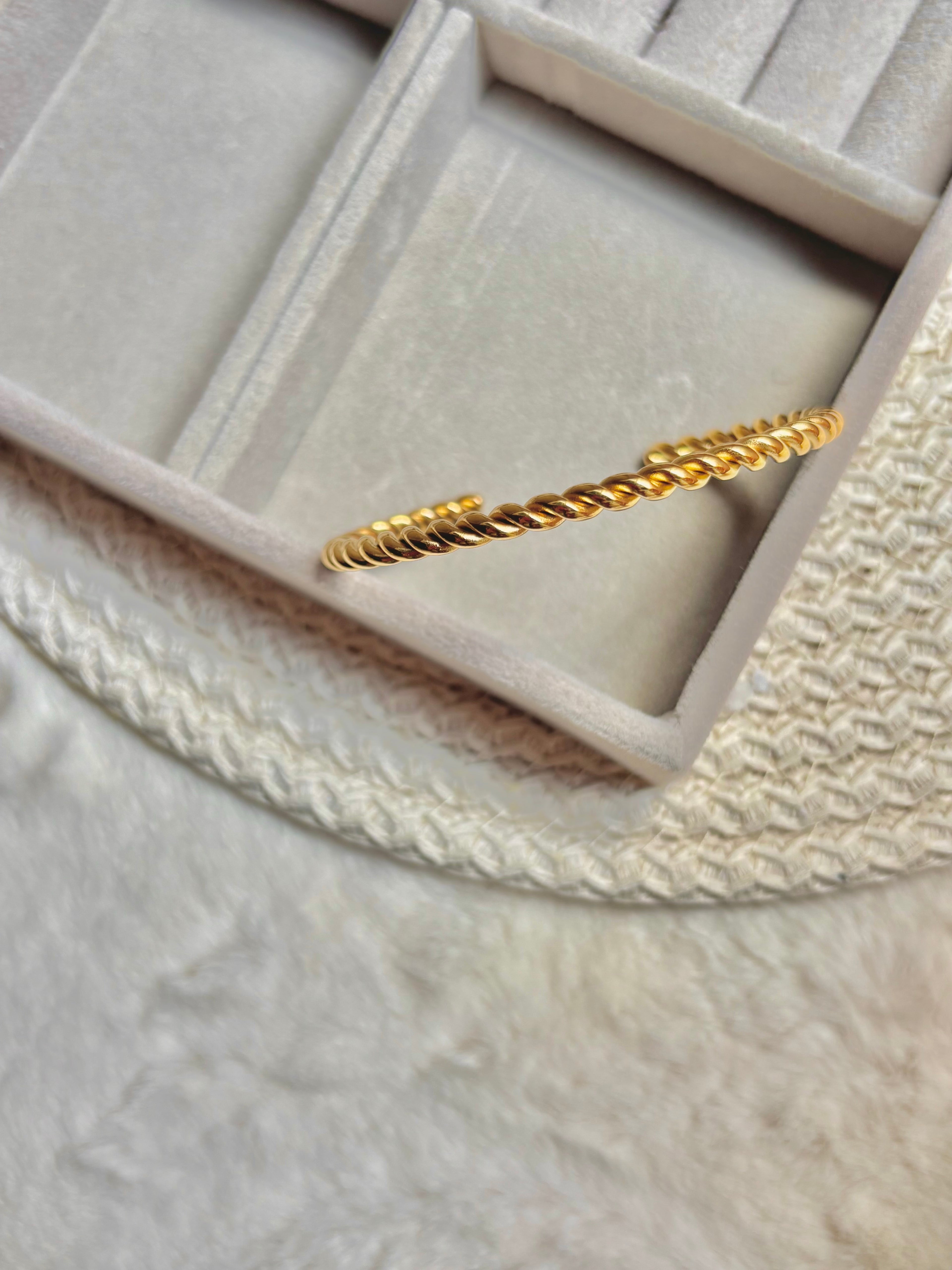Thin Braided Bracelet