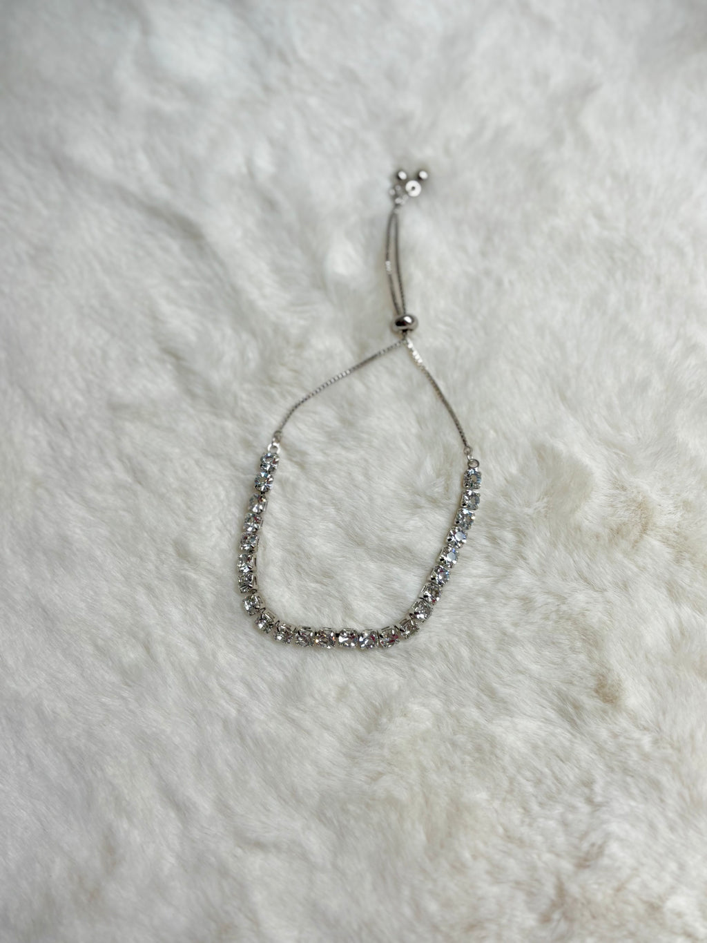 Silver Tennis Bracelet