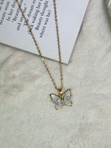 Gold Butterfly Necklace