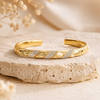 Golden Lattice Bangle