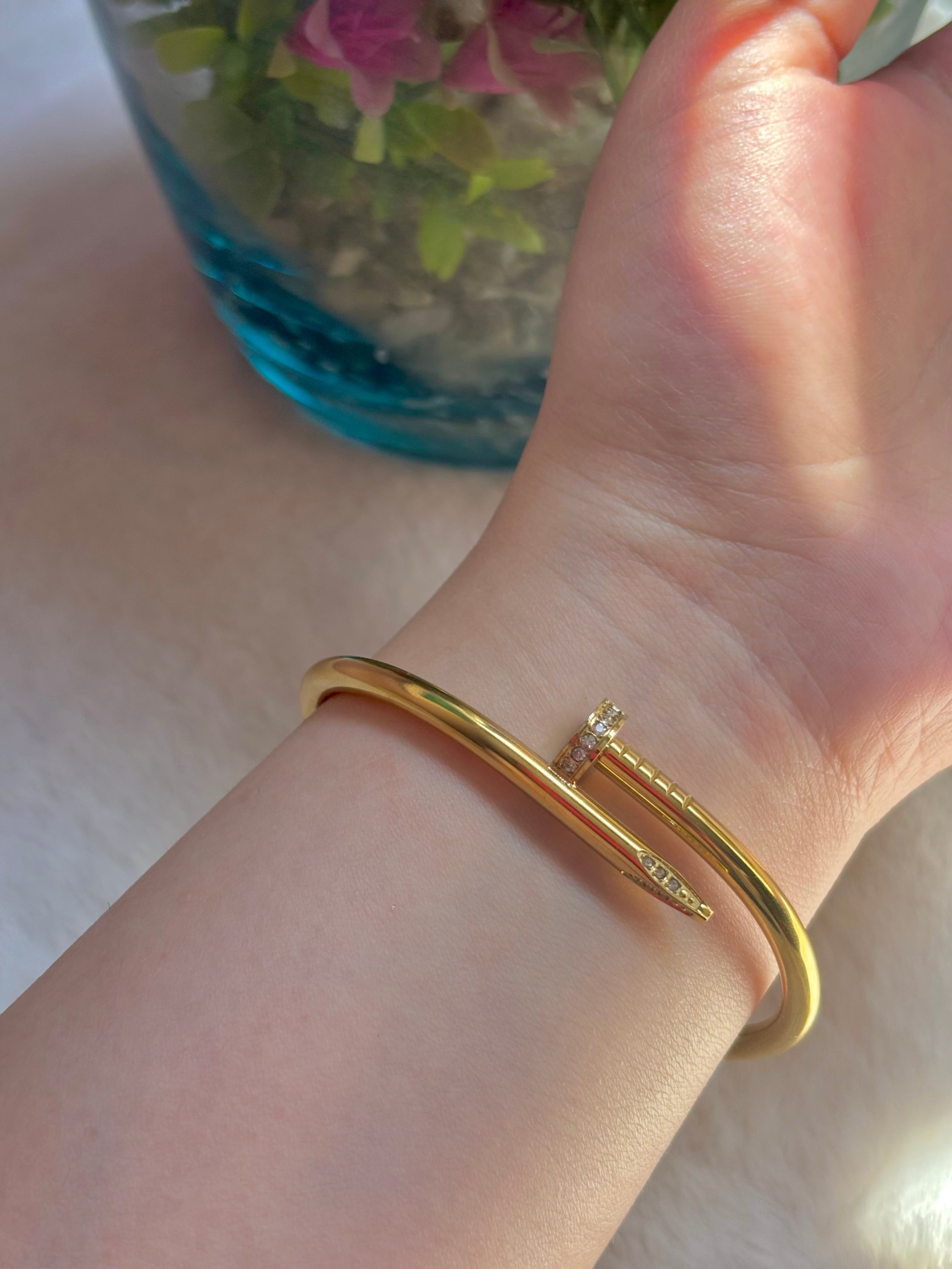 Nail Cuff Bracelet