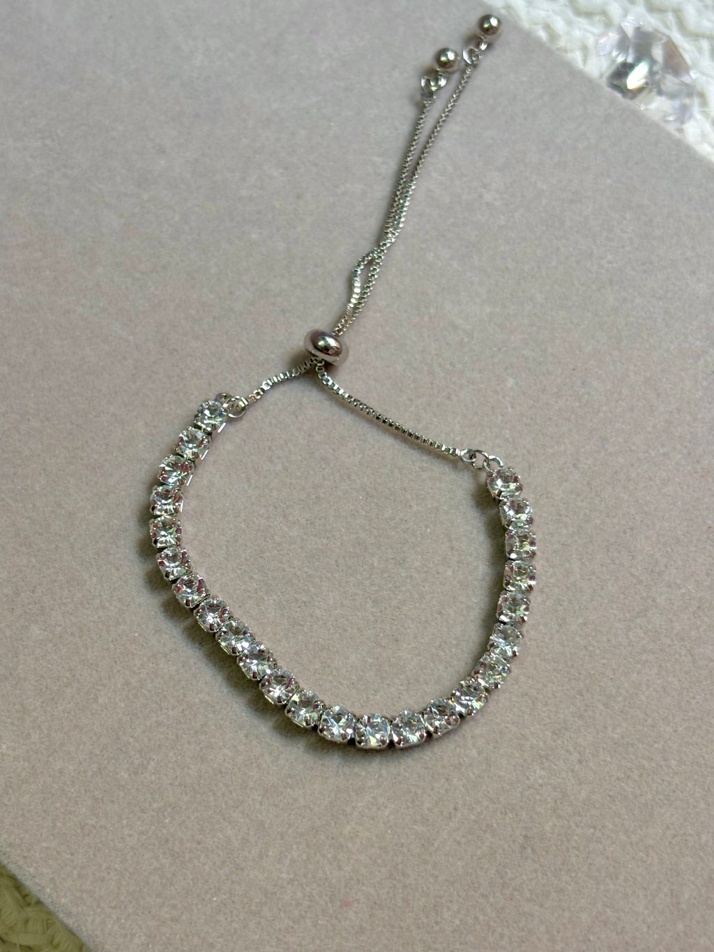 Silver Tennis Bracelet