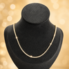 Gold Tennis Necklace