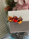 Three Beetles Brooch