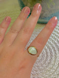 White Stone Ring