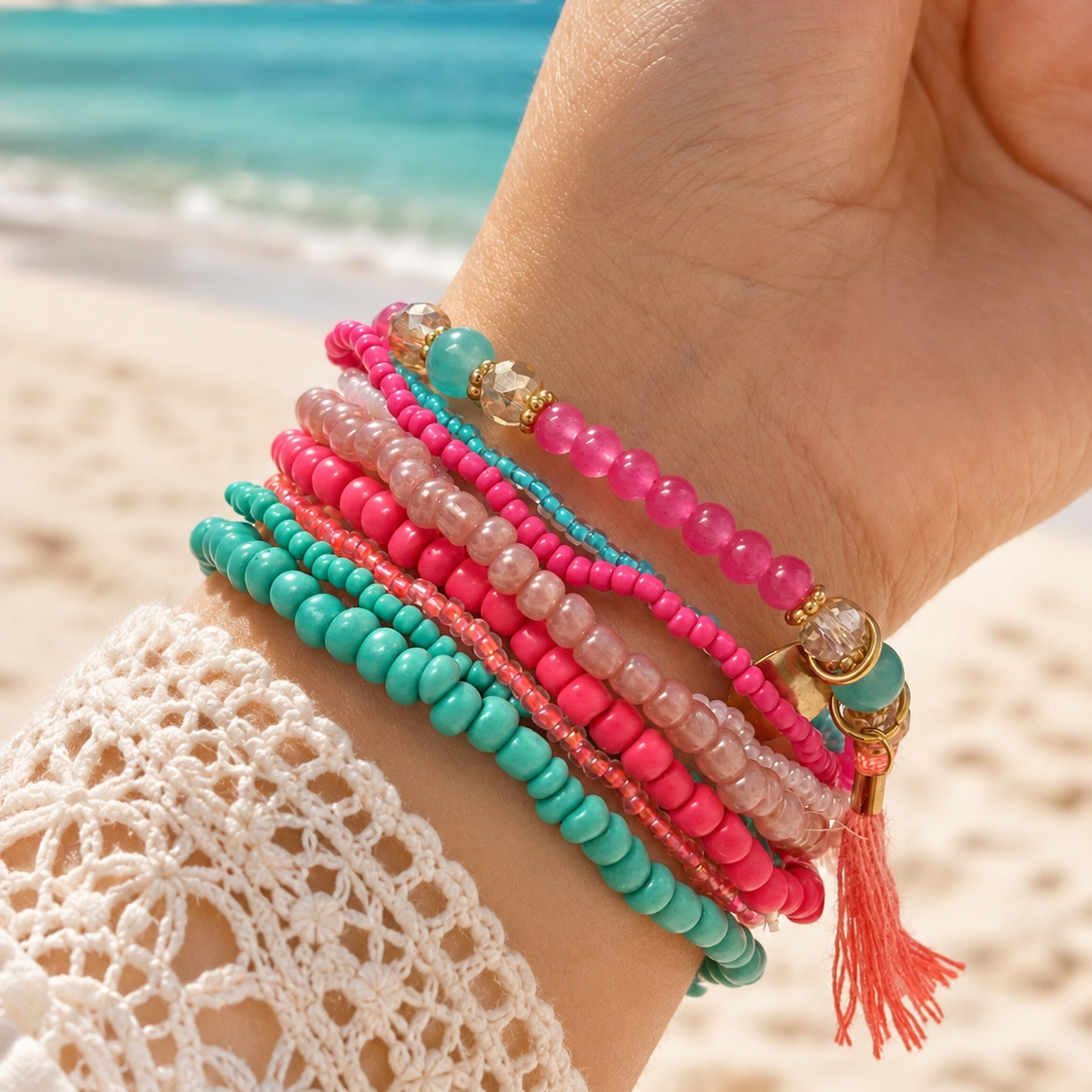 Colorful bracelets