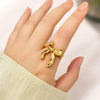 Golden Bow Ring