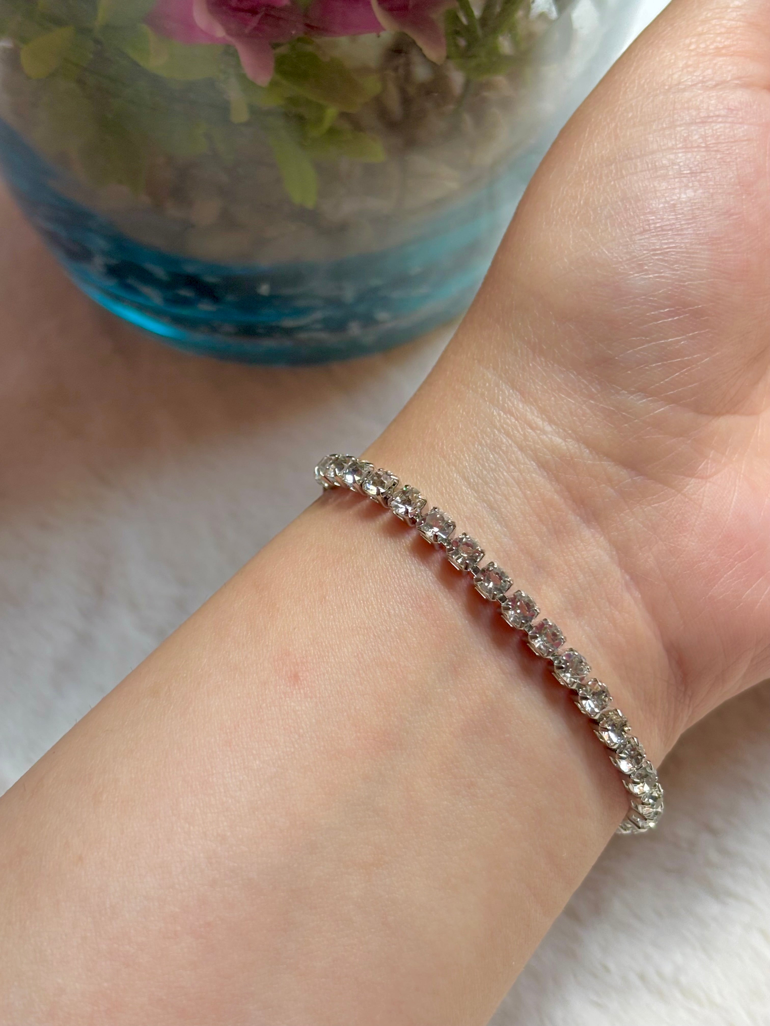 Silver Tennis Bracelet