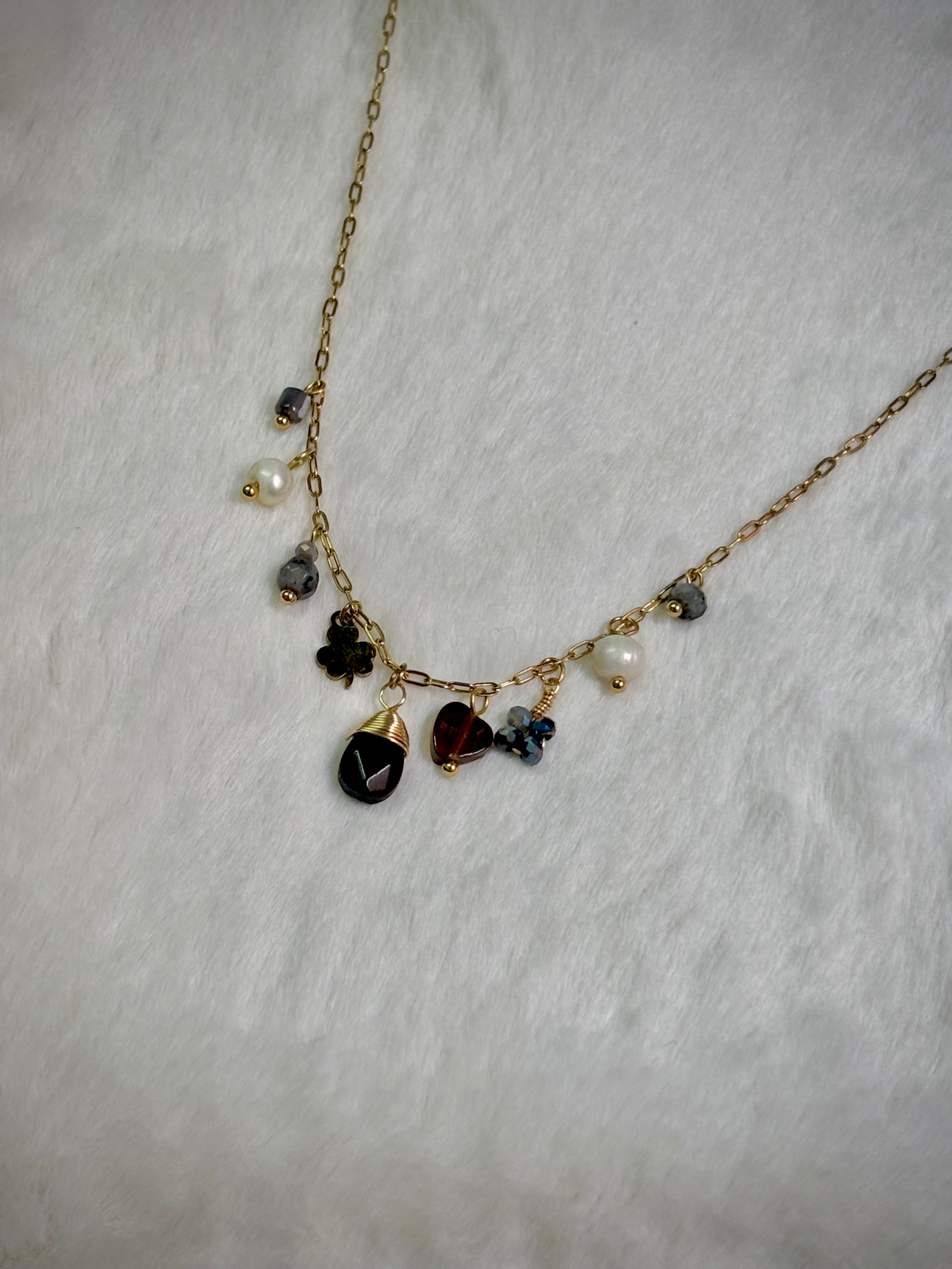 Midnight Charm Necklace