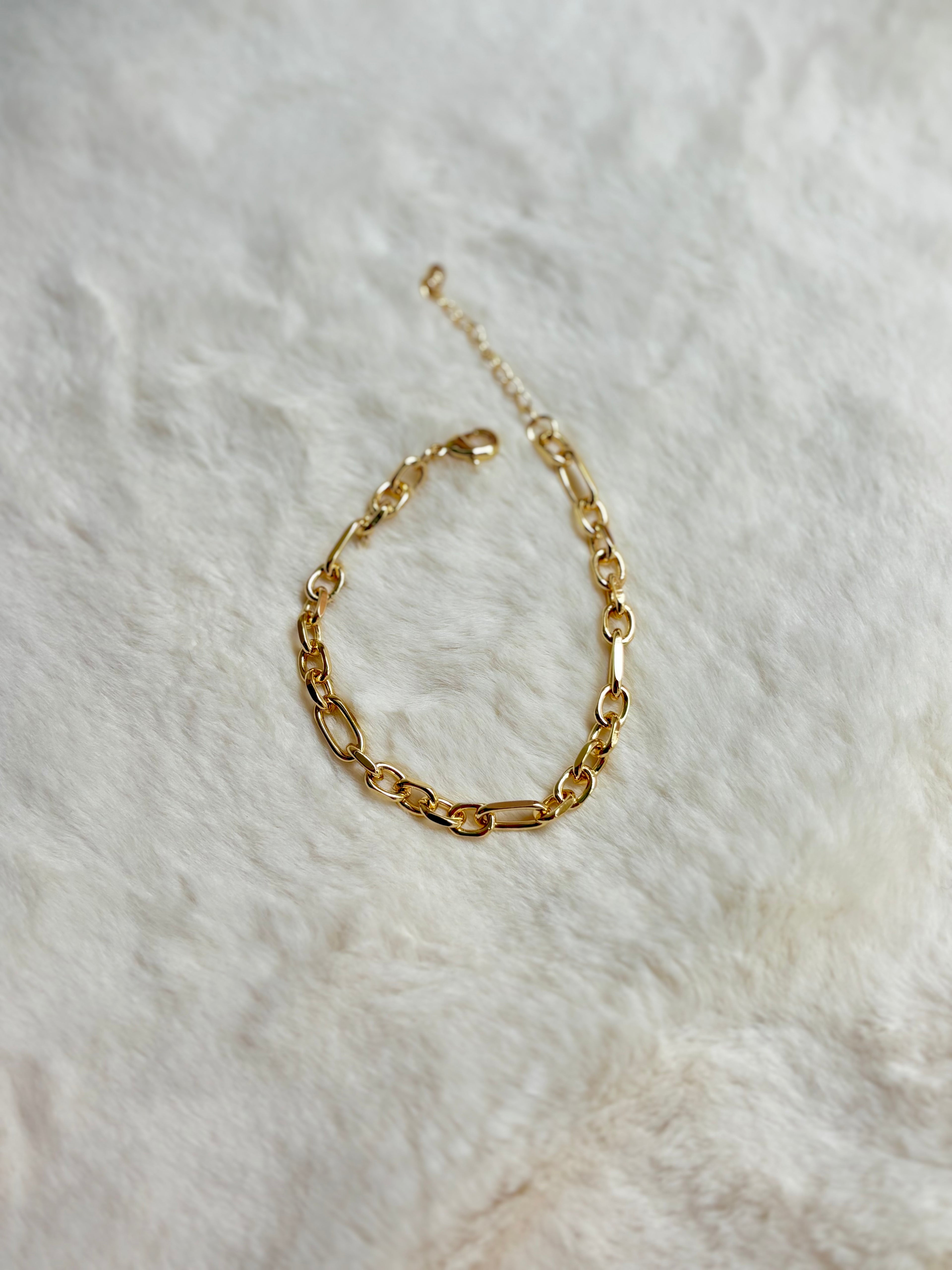 Golden Chain Bracelet