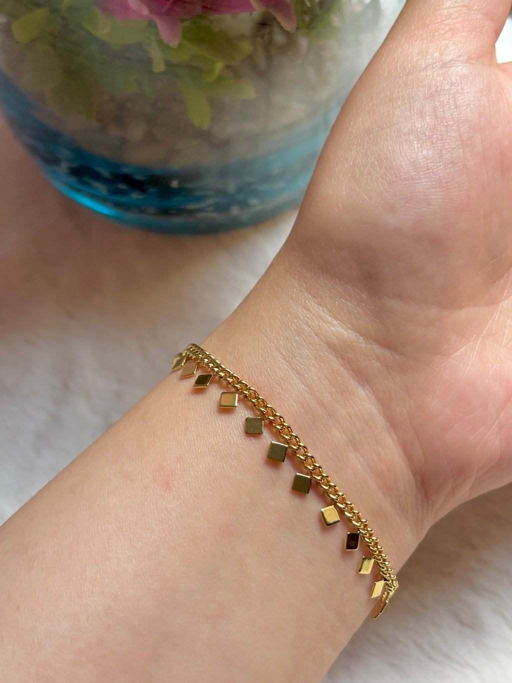 Golden Tassel Bracelet