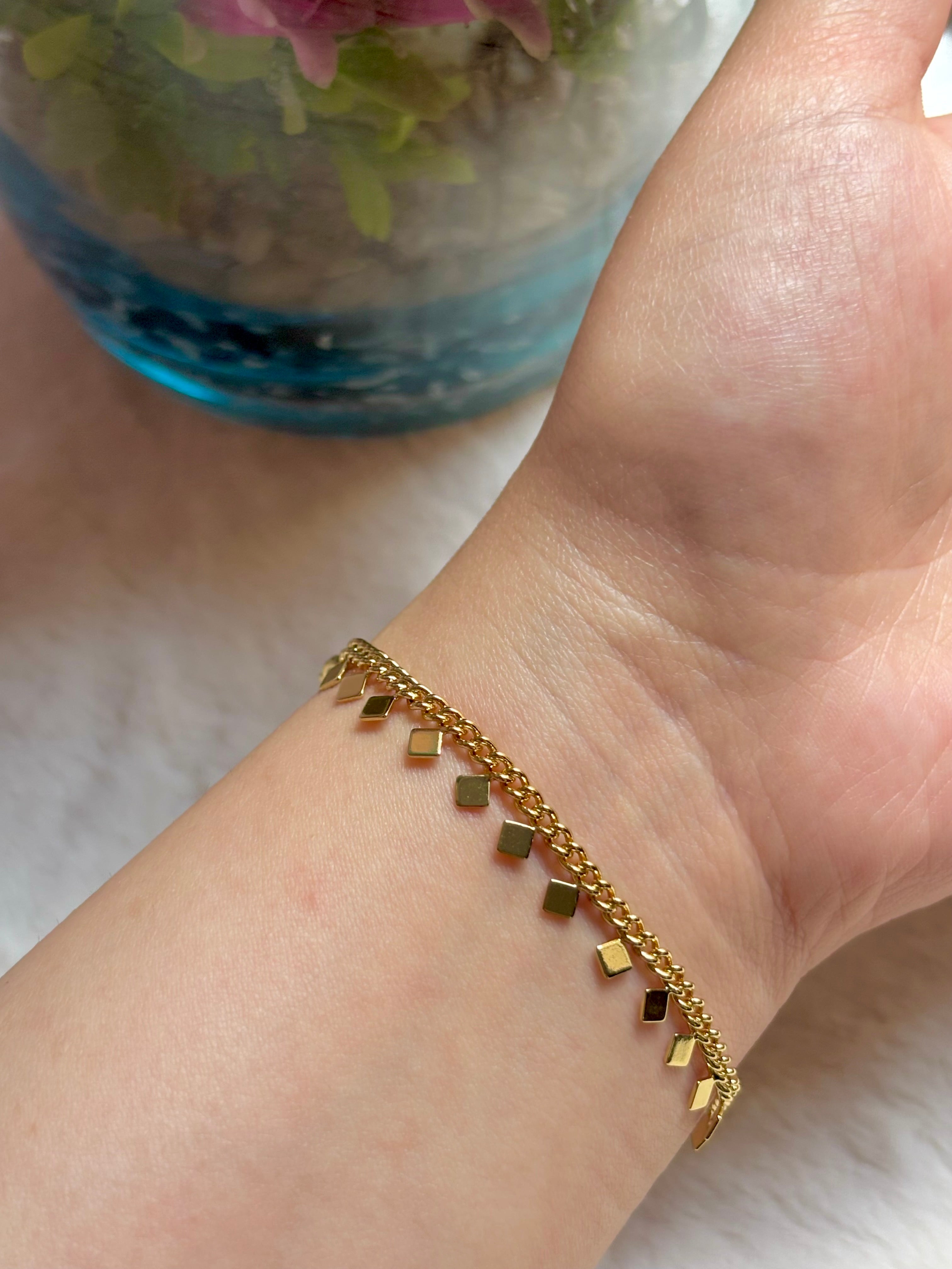 Golden Tassel Bracelet
