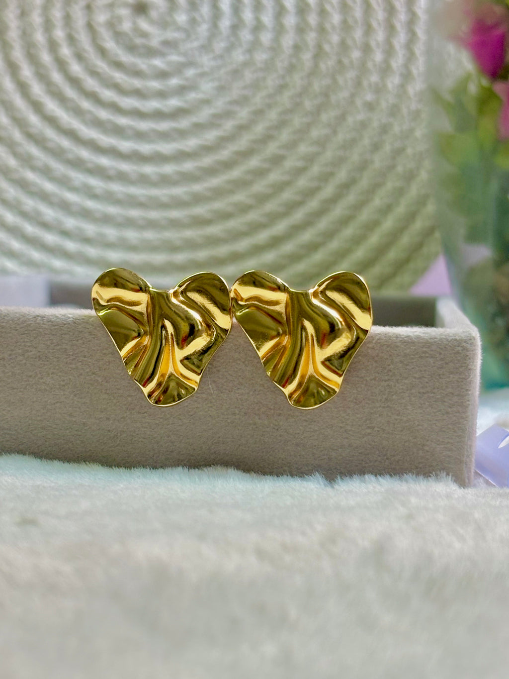 Heart Drop Earrings