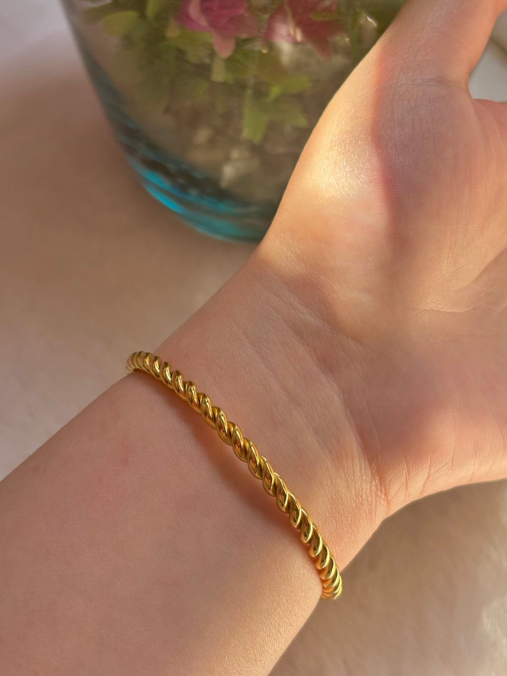 Thin Braided Bracelet