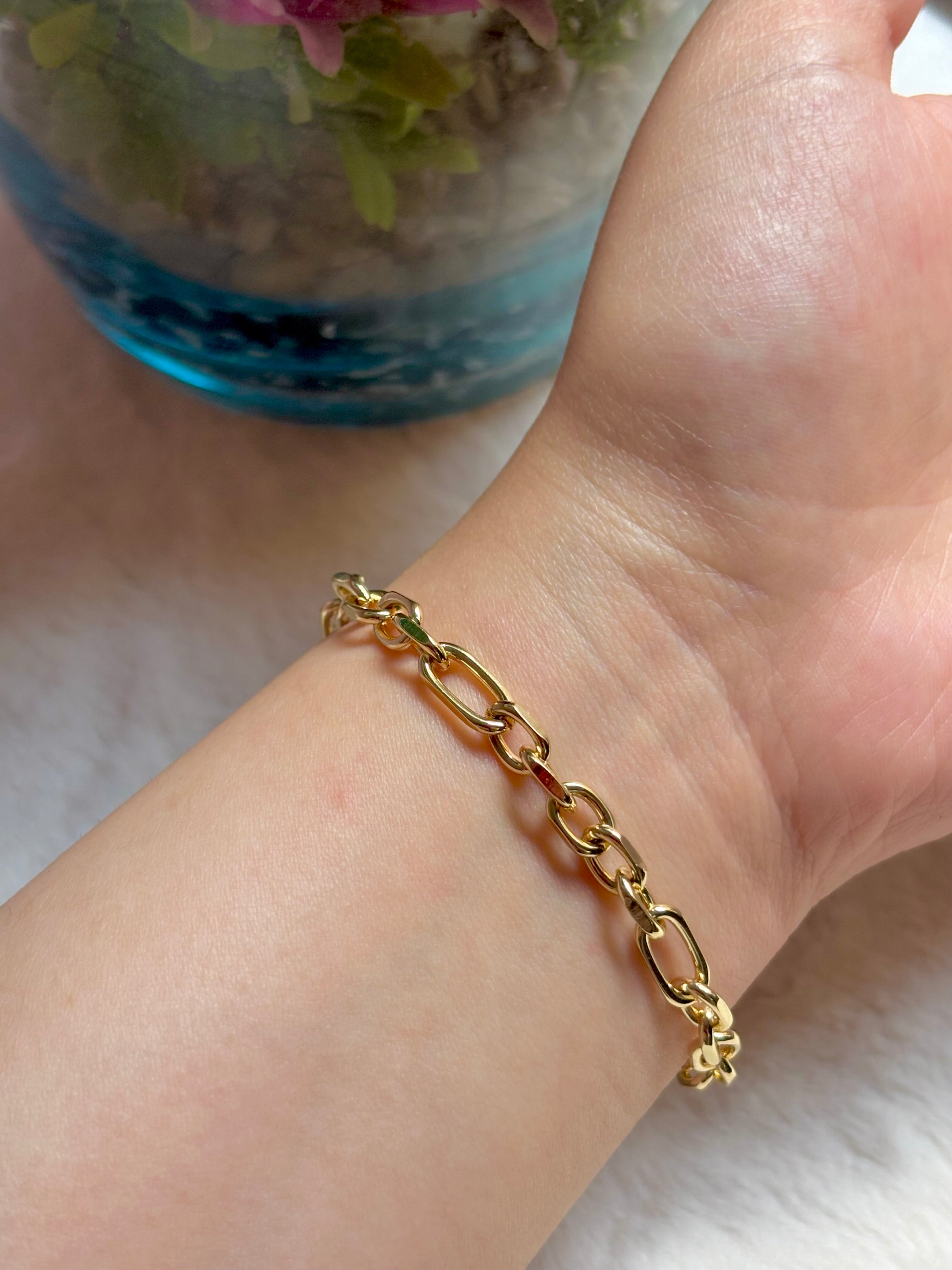 Golden Chain Bracelet