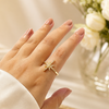 Starlight Starfish Ring