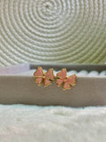 Blush Bow Earrings