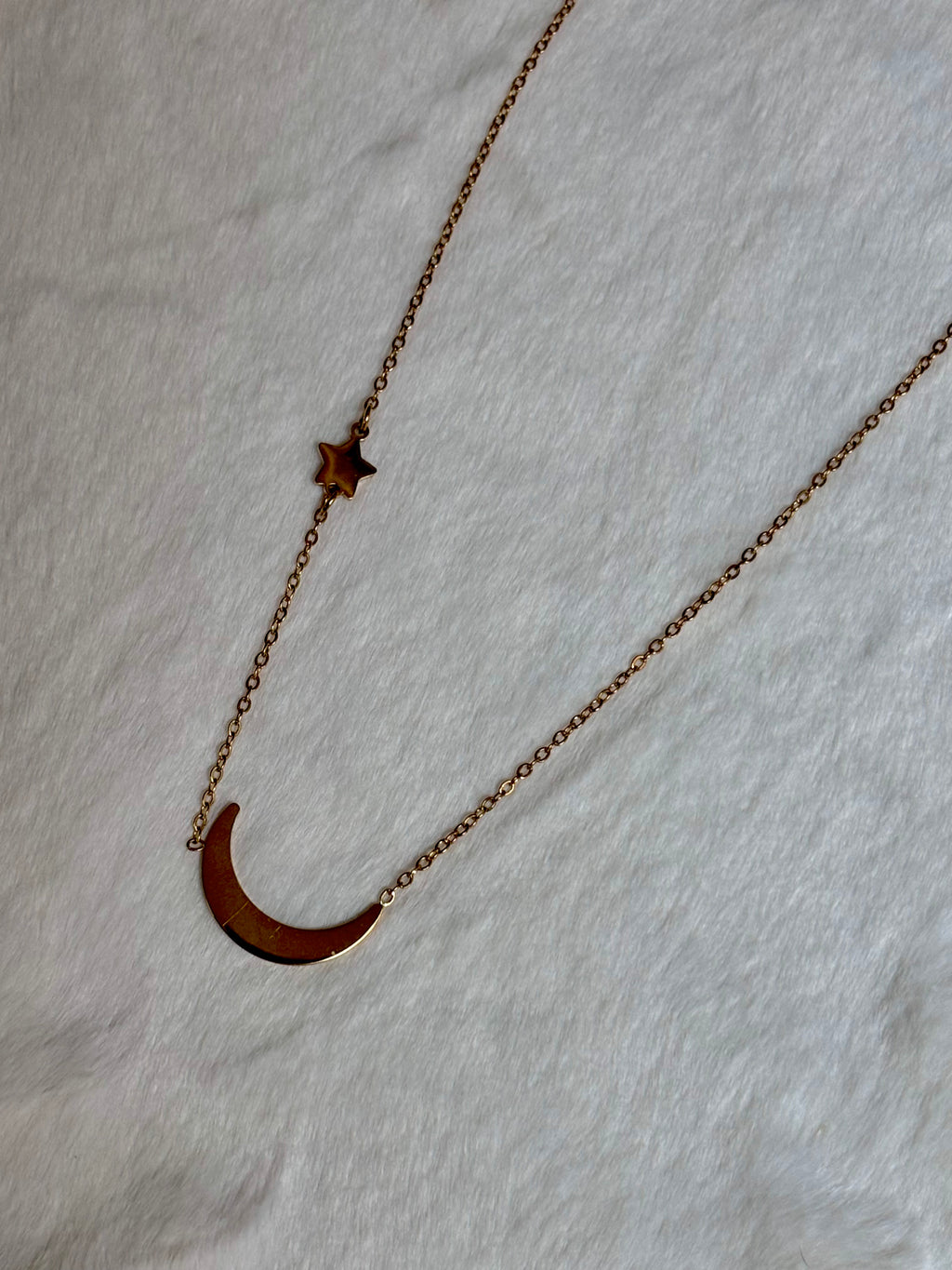 Moon & Star Necklace