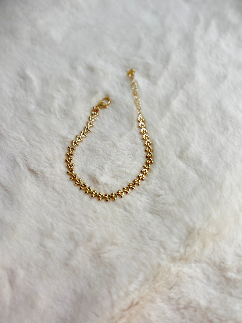 Gold Bubble Bracelet