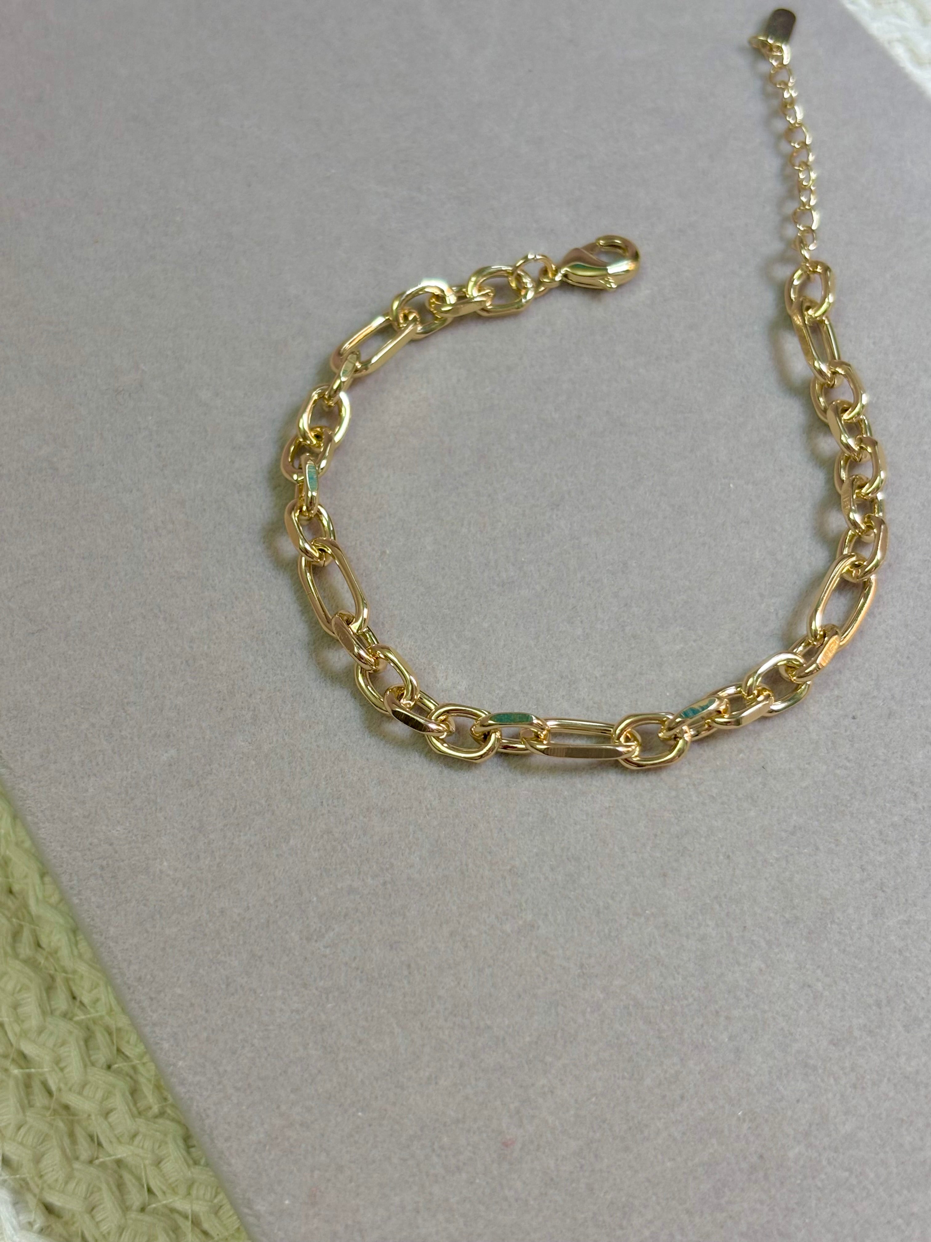 Golden Chain Bracelet