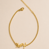 Golden Monogram Bracelet