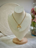 Golden Harmony Charm Necklace