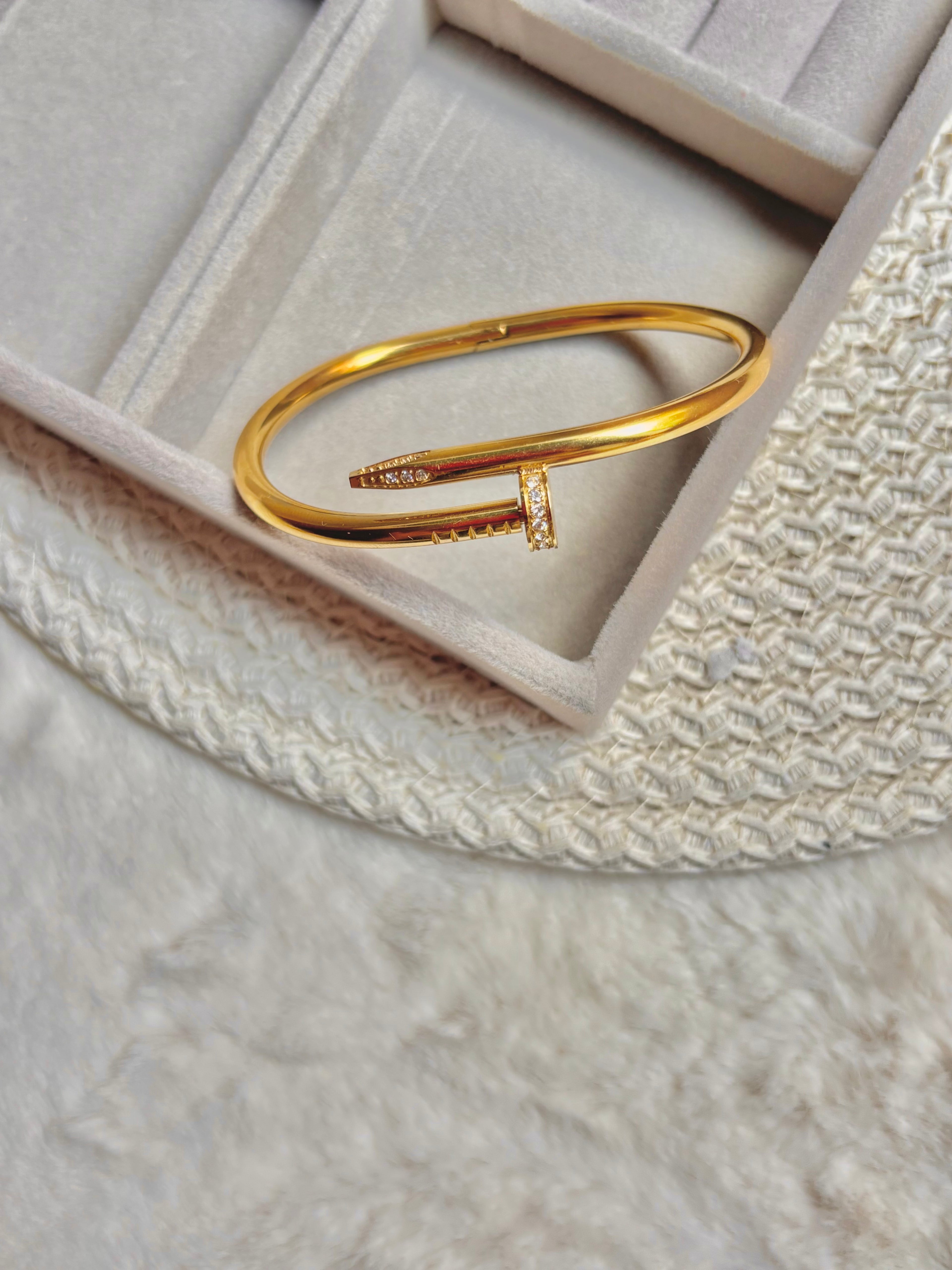 Nail Cuff Bracelet