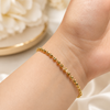 Golden Beaded Bracelet