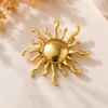 Sun brooch
